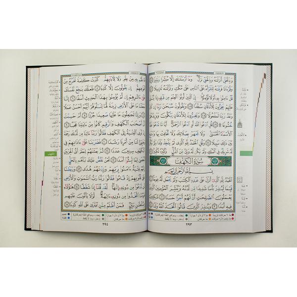 Tajweed Quran with interpretation of words