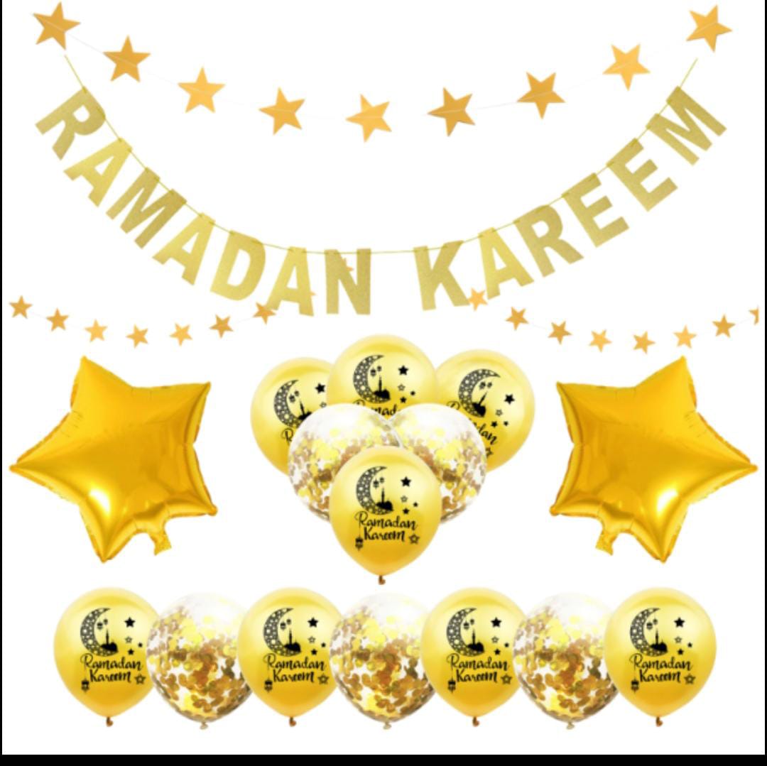 Ramadan Kareem Decorations Ramadan Ballons