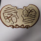 حامل مصحف خشب حفر قابل للطي